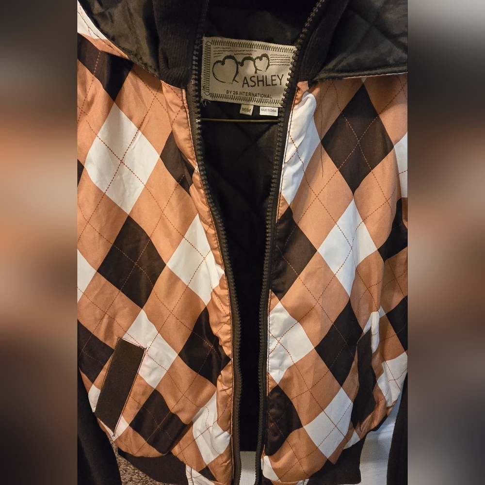 Ashley Argyle Pattern Jacket